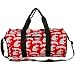 Washington State Cougars Crimson All-Over Logo Duffel Bag