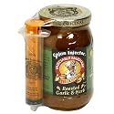 Cajun Injector Roasted Garlic & Herb (with Injector), 16-Ounce Glass Jars (Pack of 3)