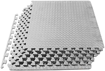 ProSource Puzzle Exercise Mat High Quality EVA Foam Interlocking Tiles