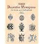 5000 Decorative Monograms for Artists and Craftspeople (Dover Pictorial Archive Series)