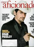 Cigar Aficionado Volume 20, No. 3, April 2012 (Cover) Brad Paisley, Country Superstar