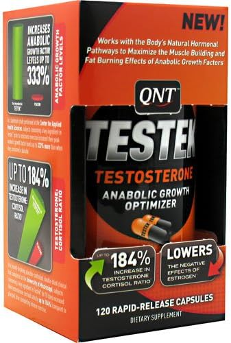 Qnt International TesTek - 120 Rapid-Release Capsules