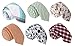 Skinny Tie Madness Men's Fashion Bundle of 6 Skinny Ties - Bright & Colorful Mix