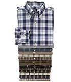 Long Sleeve Traveler Cotton Sportshirts Buttondown Collar Big or Tall
