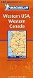 Michelin Map USA Western, Western Canada 585 (Maps/Regional (Michelin))