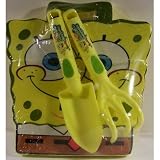 ABC Products - SpongeBob SquarePants ~ Kids Garden Tools Combo Pack (Yellow Color)