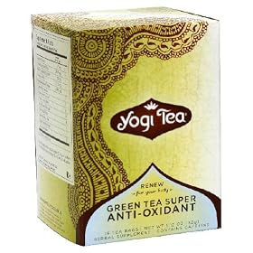 Yogi Teas / Golden Temple Tea Co Green Tea Super Anti-Oxidant