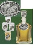 Black Bear Capitol Glass Decanter Set