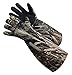 Glacier Glove Unisex Decoy Waterproof Flexible Secure Grip Palm Fleece Lined Resistant Neoprene Winter Fishing Waterfowl Hunting Outdoor Elbow Length Glove, Realtree Max-7, Medium