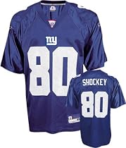 Jeremy Shockey Jersey: Reebok Blue Replica #80 New York Giants Jersey