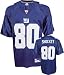 Jeremy Shockey Jersey: Reebok Blue Replica #80 New York Giants Jersey - X-Large