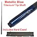 Metallic Blue Titanium Pool Cue Billiard Stick