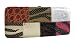 Large Animal Print Patchwork Hard Frame Wallet Checkbook