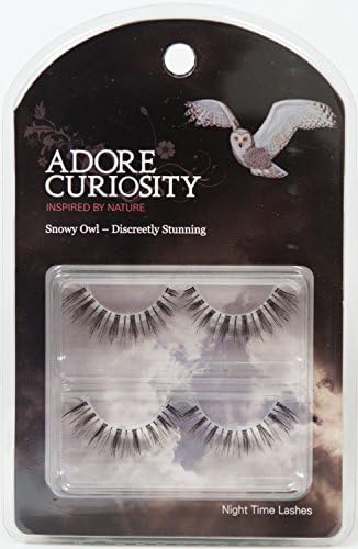 Snowy Owl; high quality, professional, dramatic night time eyelashes, 2 pairs, inspired by nature's beauty