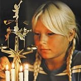 angel chimes original swedish christmas decoration with 4 candles