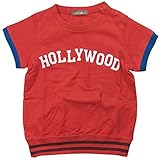 《H28年夏物》 nico hrat(ニコフラート) 製品洗い加工済み 天竺HOLLYWOOD半袖Tシャツ 100cm/RE NO.B-260141