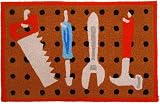 Tool Time Indoor/outdoor Rug Kitchen Bath Workshop Garage Mat