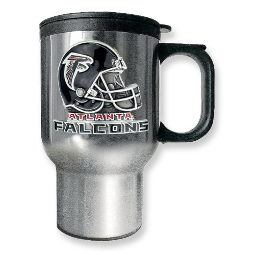 Atlanta Falcons 16oz Stainless Steel Travel Mug