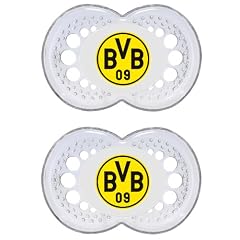MAM 708410 - Original Schnuller, Football, Bundesliga: Borussia Dortmund, 16-36 Monate, Silikon