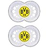 MAM 182210 - Original Schnuller, Football, Bundesliga: Borussia Dortmund, 6-16 Monate, Silikon