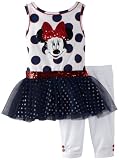 Disney Girls 2-6x Minnie Mouse 2 Piece Knit Pullover and Pant