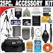 25 PC ULTIMATE SUPER SAVINGS DELUXE DB ROTH ACCESSORY KIT For The Olympus Stylus 9000, 8000, 6000 Digital Cameras