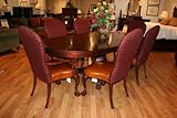 IMAGE OF Langholm Dining Set With Single Pedestal Table (A)