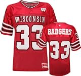 Wisconsin Badgers -Team Color- Franchise Football Jersey