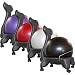 Isokinetics Balance Ball Chair - with Choice of 52cm Ball and a Pump