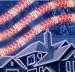 9 Feet Red LED Crystal Iced Rope Christmas Lights #ES64-300