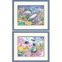 Deep Sea Pair Watercolor DMS91197
