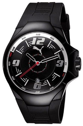 Puma Time Herrenuhr TOP GEAR UP 3HD BLACK BLACK A.PU100201004