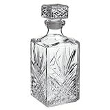 from Bormioli Rocco Selecta Glass Whisky Decanter New and Boxed Bormioli Rocco Selecta Glass Cut Decanter 1l