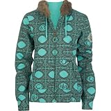 VOLCOM Carnival Fleece Womens Hoodie - Turquoise