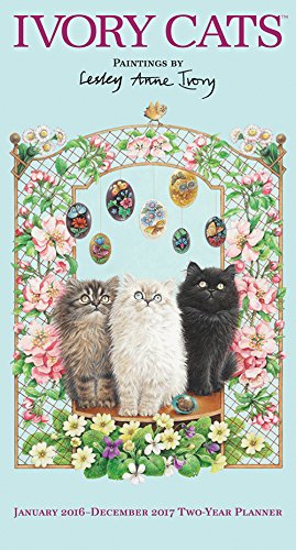 Ivory Cats: Paintings by Lesley Anne Ivory 2016 Two-Year Pocket Planner