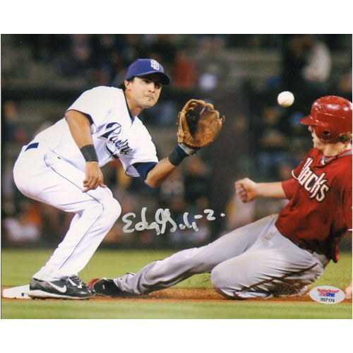 Edgar Gonzalez (San Diego Padres) Signed Autographed 8x10 Photo (PSA/DNA COA)