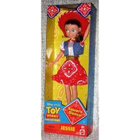 2001 Toy Story 11" Square Dance Jessie Doll