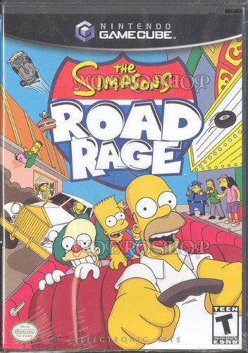 Childrens Toyshop  Video Games : The Simpsons Road Rage
