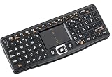 2.4Ghz RII II Multimedia Wireless Full Qwerty Keyboard with Adjustable DPI Touchpad