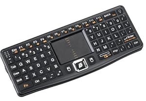 Amazon.com: Rii Touch N7 2.4GHz Mini Wireless Full Qwerty Keyboard For PC HTPC Apple Xbox360 Wii PS3 With Removable Battery: Computers & Accessories