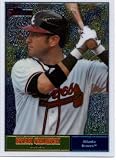 2010 Topps Heritage Chrome Refractors #C18 Ryan Church - Atlanta Braves (Serial #d to 561) (Baseball Cards)