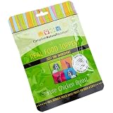 Complete Natural Nutrition Real Food Toppers Pure Chicken Breast Treats for Dogs & Cats, 4-Ounce Pouches (Pack of 2)