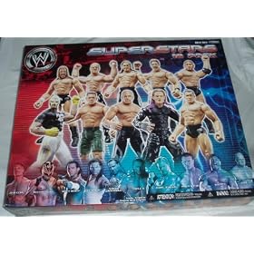 WWE World Wrestling Entertainment Superstars 10 pack - Randy Orton -  Kane - Matt Hardy - Chris Jericho - Triple H - Rey Mysterio - John Cena - Shawn Michaels - Jeff Hardy - Batista -This is for sale to U.K. buyers only