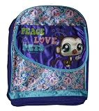 Littlest Pet Shop Monkey Peace & Love Backpack