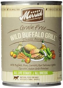 Merrick Wild Buffalo Grill Dog Food 13.2 oz (12 Count Case)
