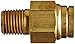 Legris 3115 60 14DOT Nylon & Nickel-Plated Brass Push-To-Connect Fitting, Complies with DOT, Inline Connector, 3/8