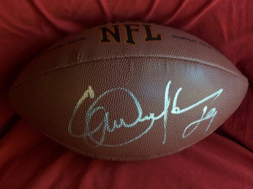 Los Angeles Rams Legend Eric Dickerson Autographed NFL Wilson Composite Football, Proof Photo of Eric Signing for Us.