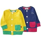 【アウトレット】 Bobson カーディガン(80～130cm) キムラタンの子供服 ネイビーブルー 130 ( 77328x77828-143 )