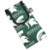 MSU Michigan State Cell Phone Glasses Case