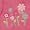 Minibasix Baby Girls Pink Coverall ~ Flower Garden